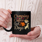 Camping Coffee And Dogs Mug