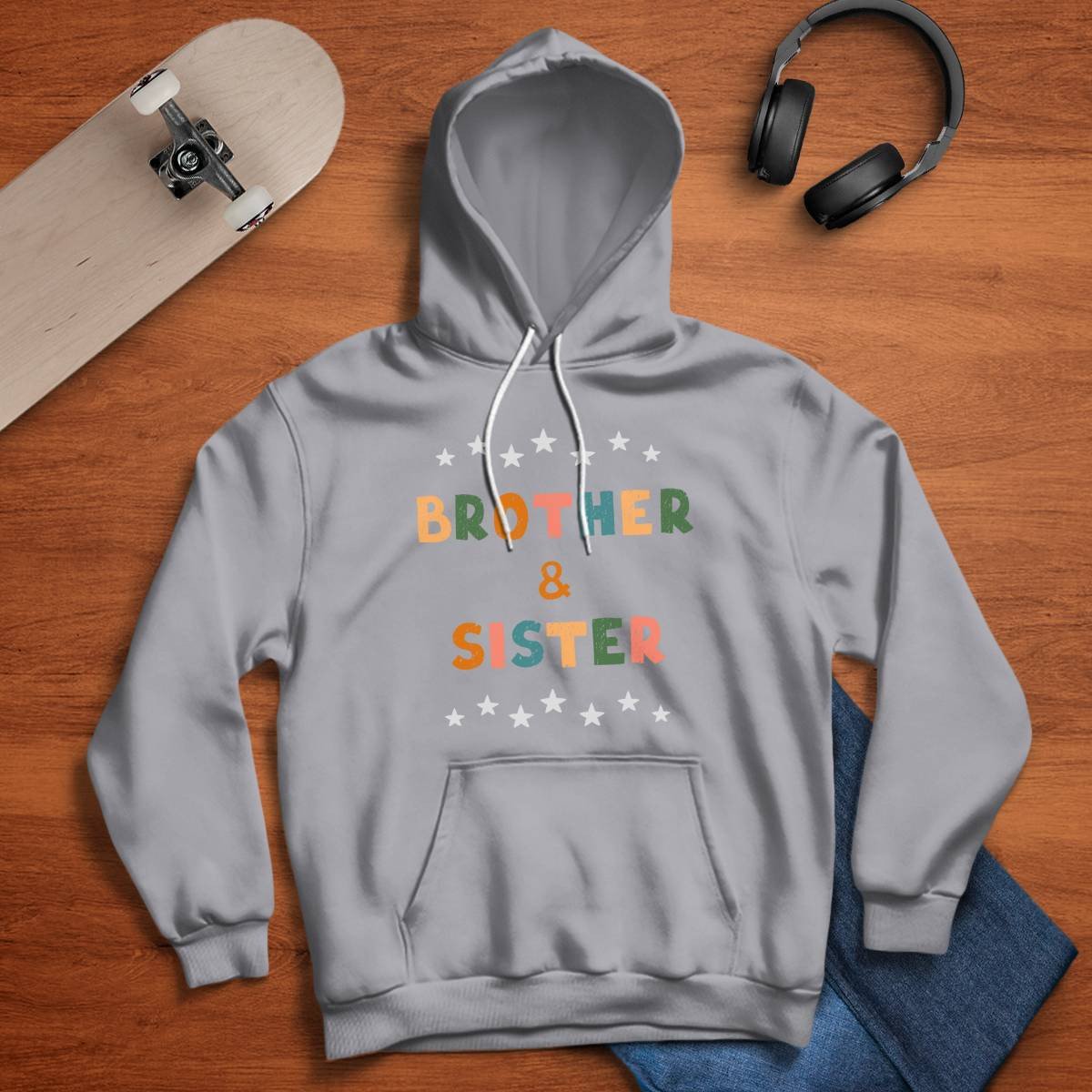 Brother And Sister Classic Unisex Hoodie