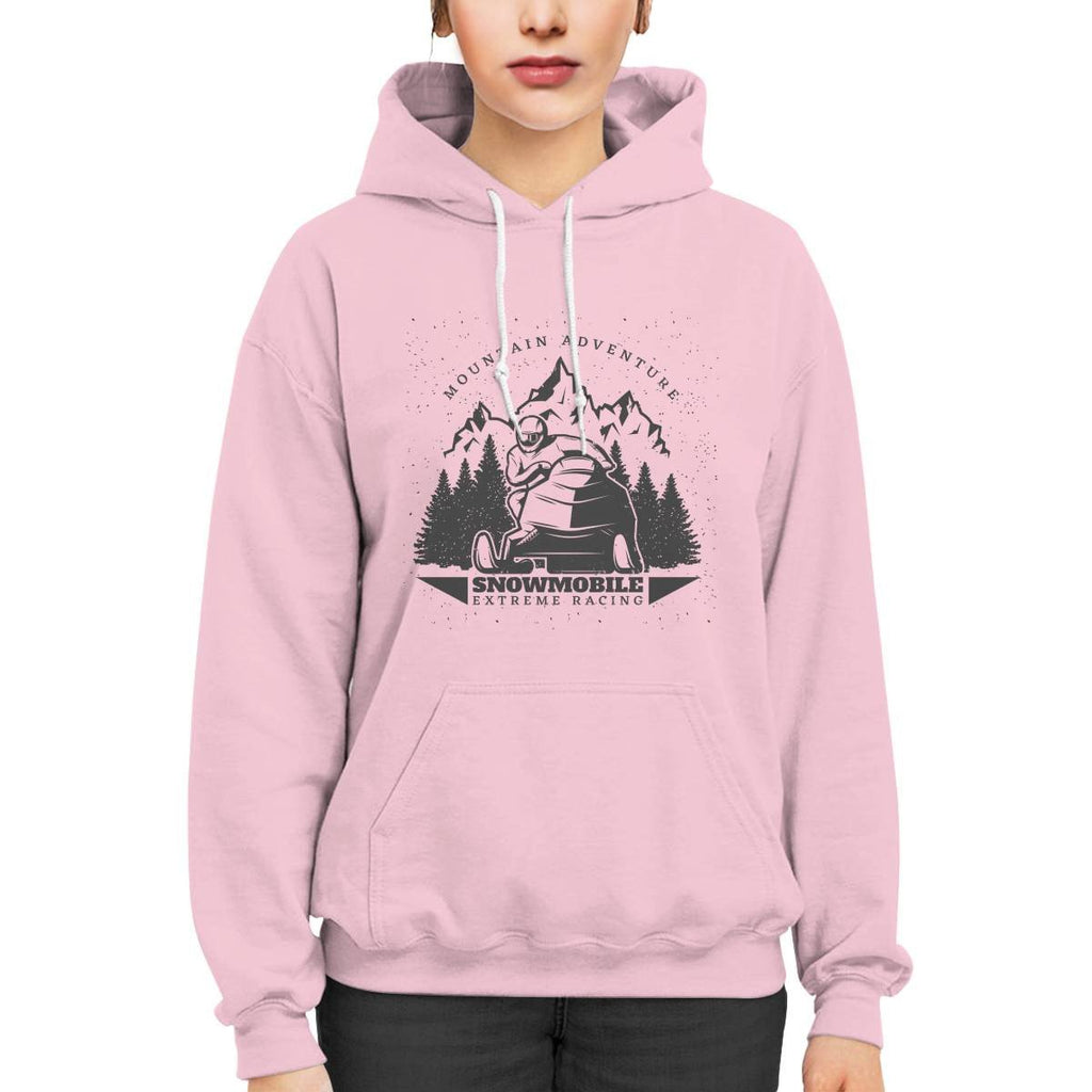Mountain Adventure Snowmobile Extreme Racing Hoodie