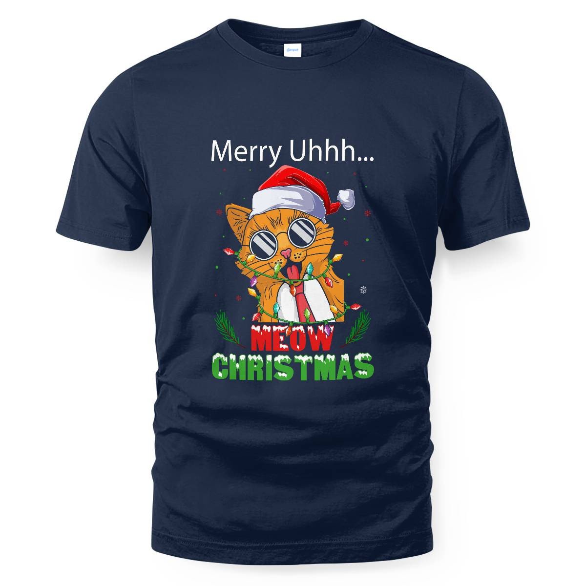 Merry Meow Christmas T-shirt