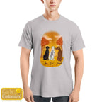 Personalize For 3 Dogs T-shirt