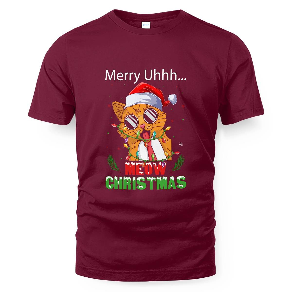 Merry Meow Christmas T-shirt
