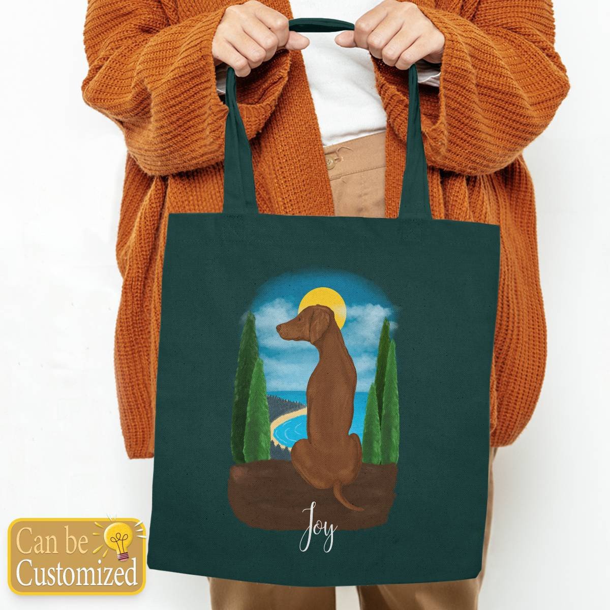 Personalize for 1 dog Tote