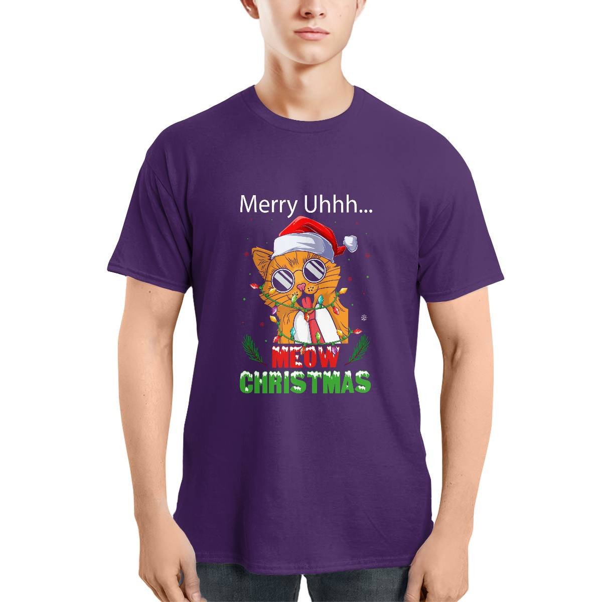 Merry Meow Christmas T-shirt