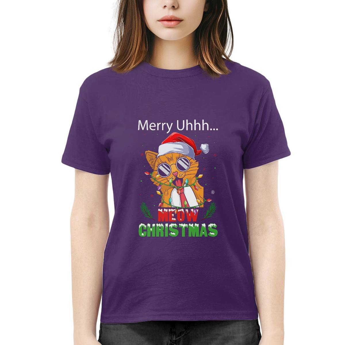 Merry Meow Christmas T-shirt