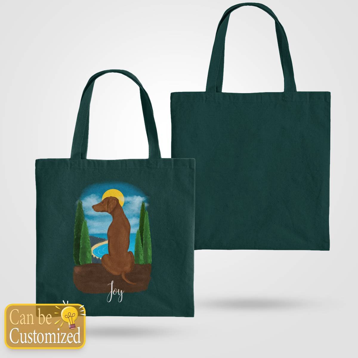 Personalize for 1 dog Tote