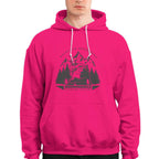 Mountain Adventure Snowmobile Extreme Racing Hoodie