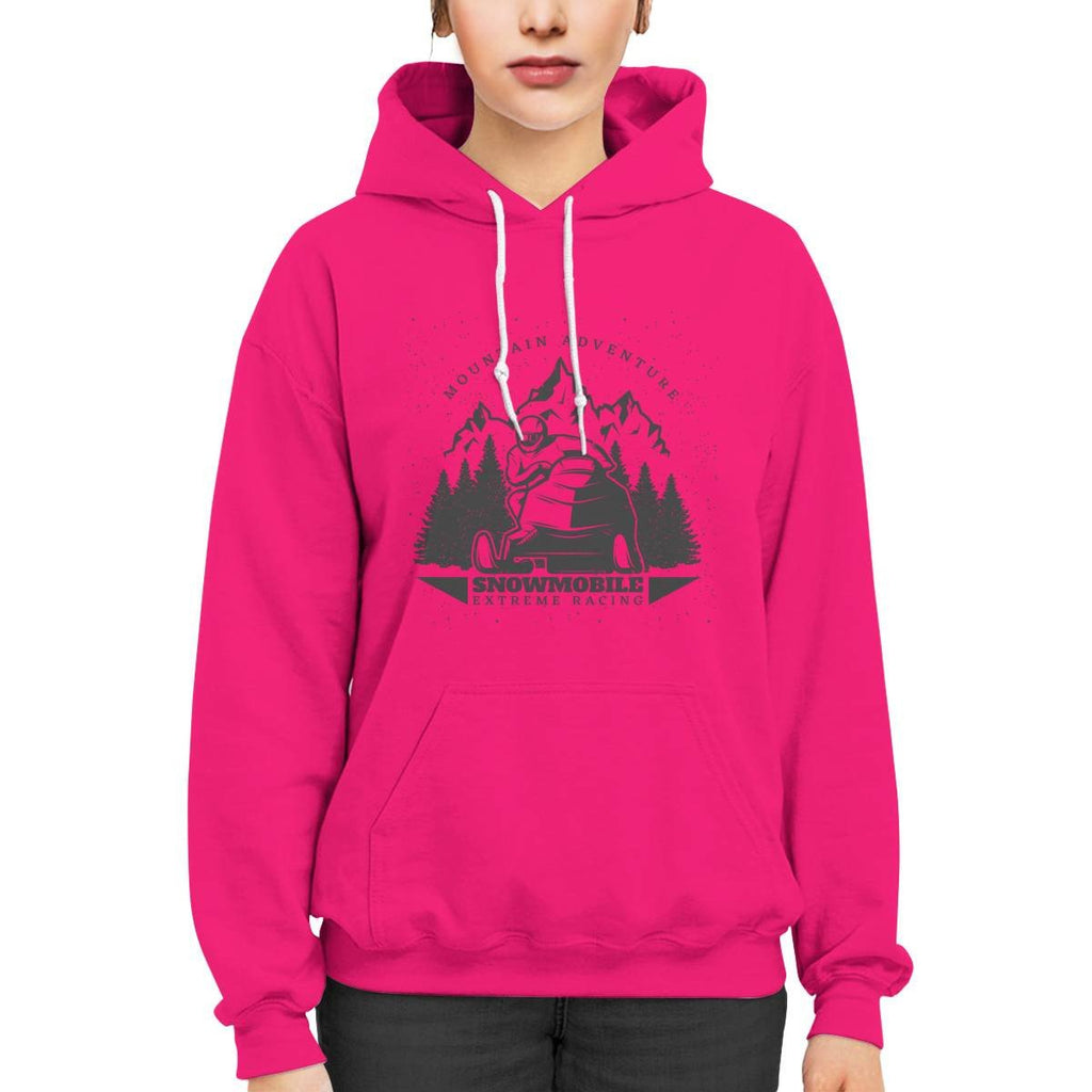 Mountain Adventure Snowmobile Extreme Racing Hoodie