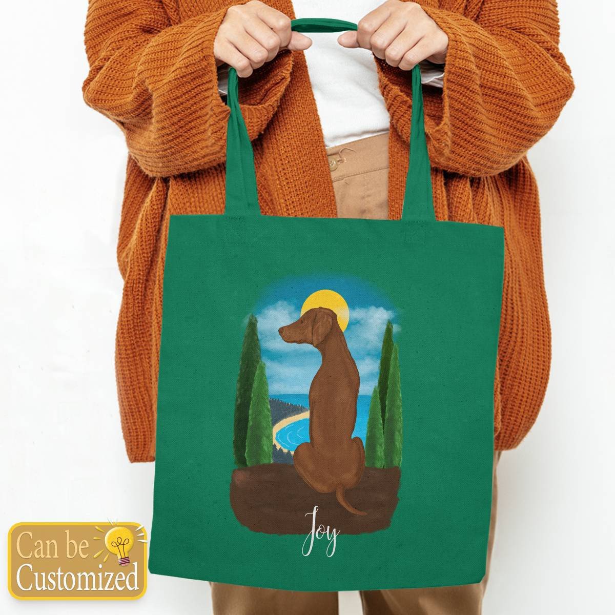 Personalize for 1 dog Tote