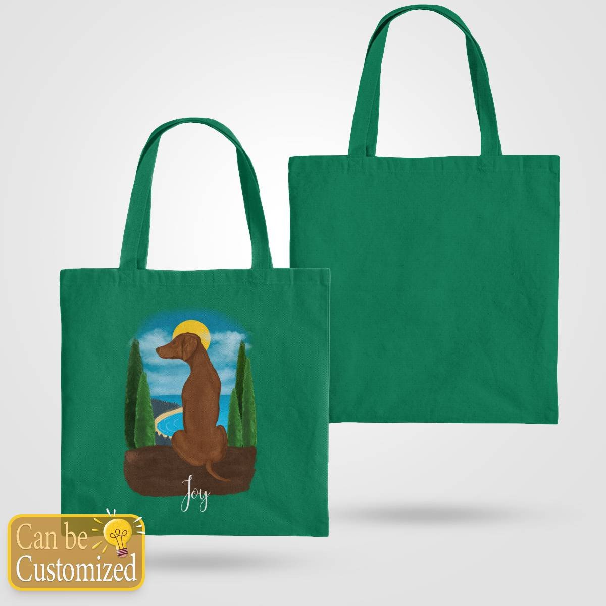 Personalize for 1 dog Tote