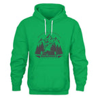 Mountain Adventure Snowmobile Extreme Racing Hoodie