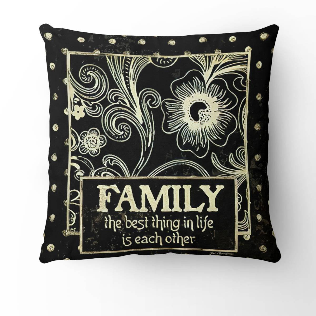 Family Quote Pillow