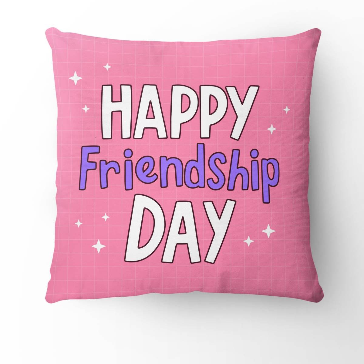 Happy Friendship Day Pillow