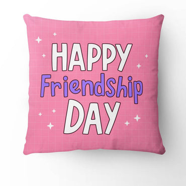 Happy Friendship Day Pillow