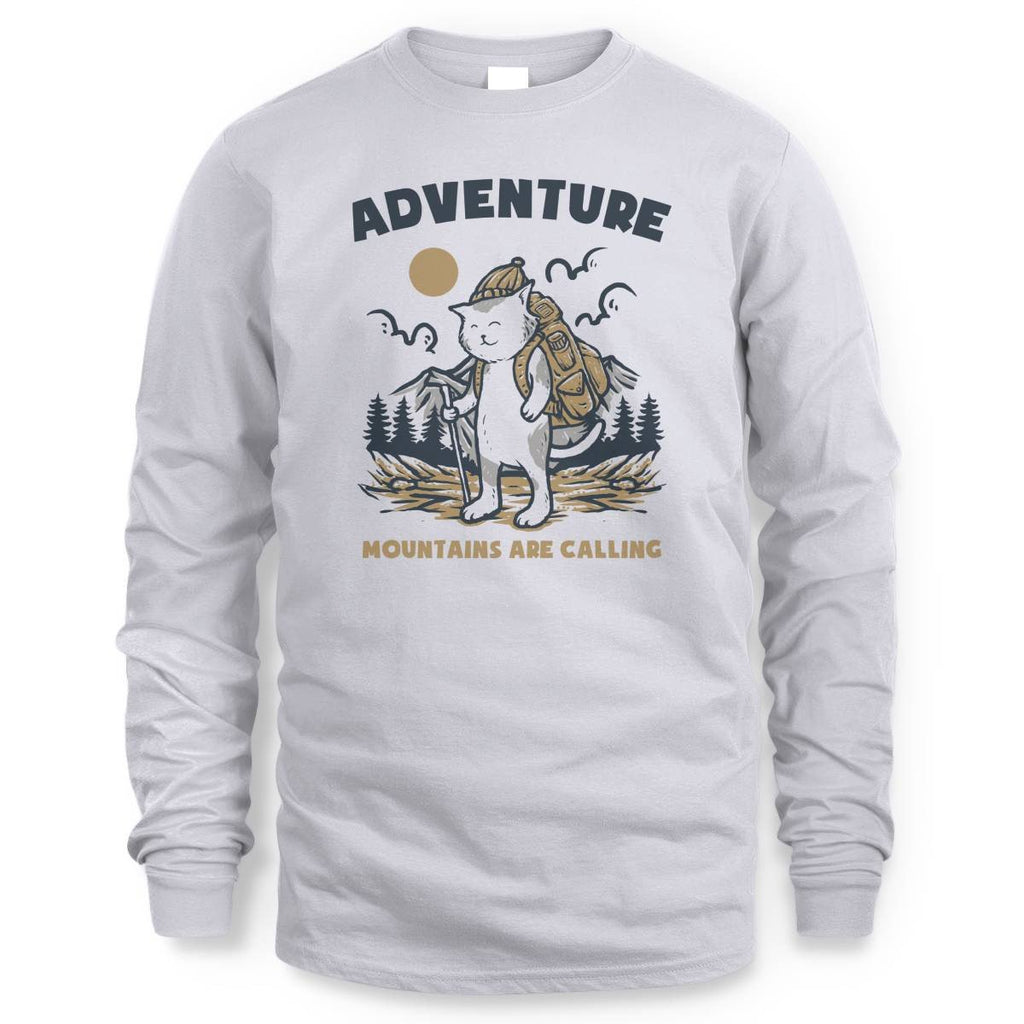 Adventure Mountains Are Calling Long Sleeve Tee