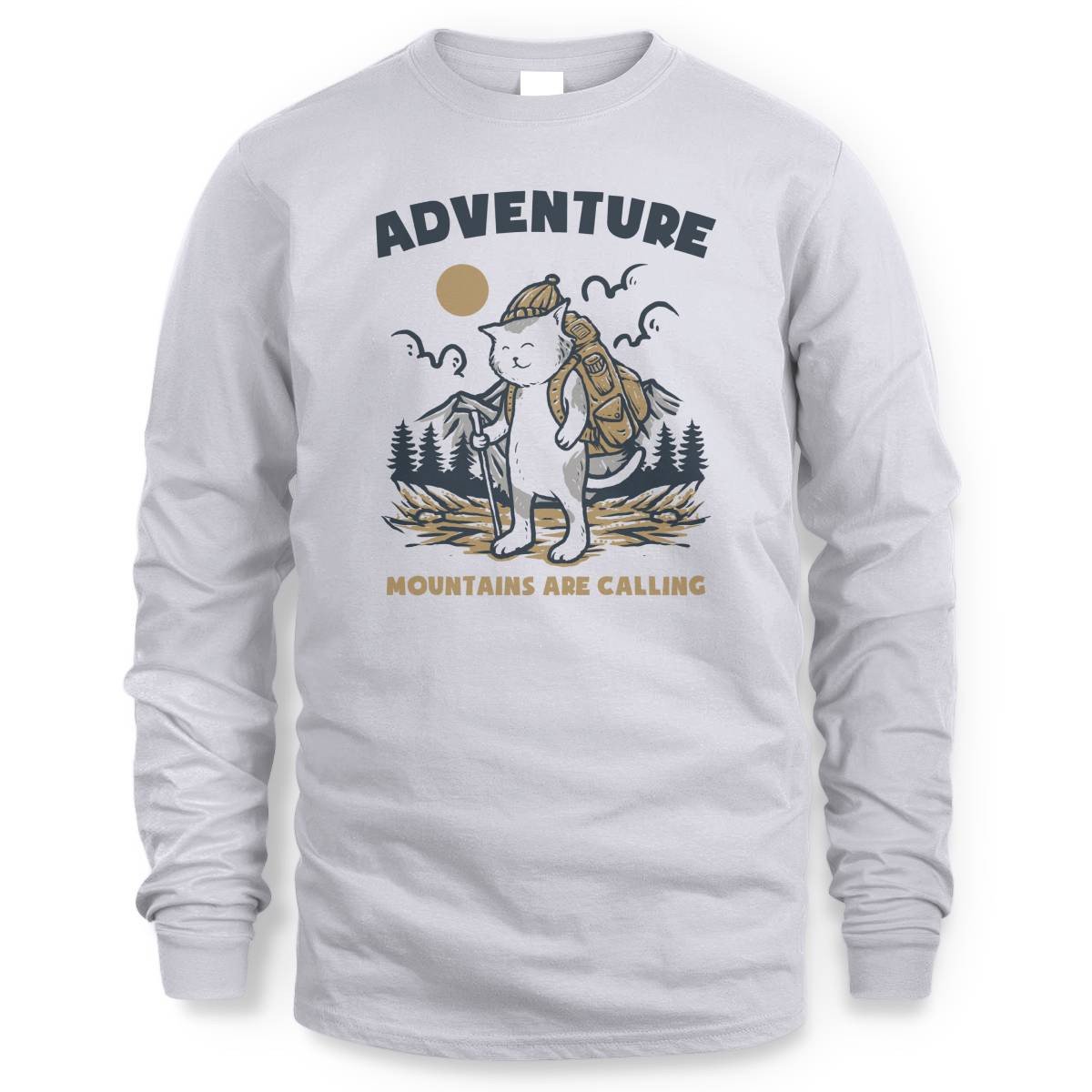 Adventure Mountains Are Calling Long Sleeve Tee