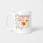 Camping Coffee And Dogs Mug