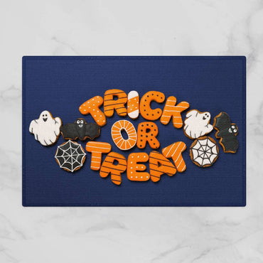 SALE Trick Or Treat Cooke Door Mat