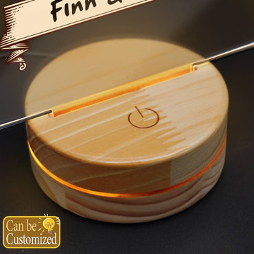 Chibi Rural Fashion Renaissance Couple Portrait Led Lamp