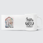 Girl Hands Love - Sisters Make The Best Friends Mug