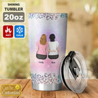 From Mom To Badass Daughter - Personalized Custom Tumbler