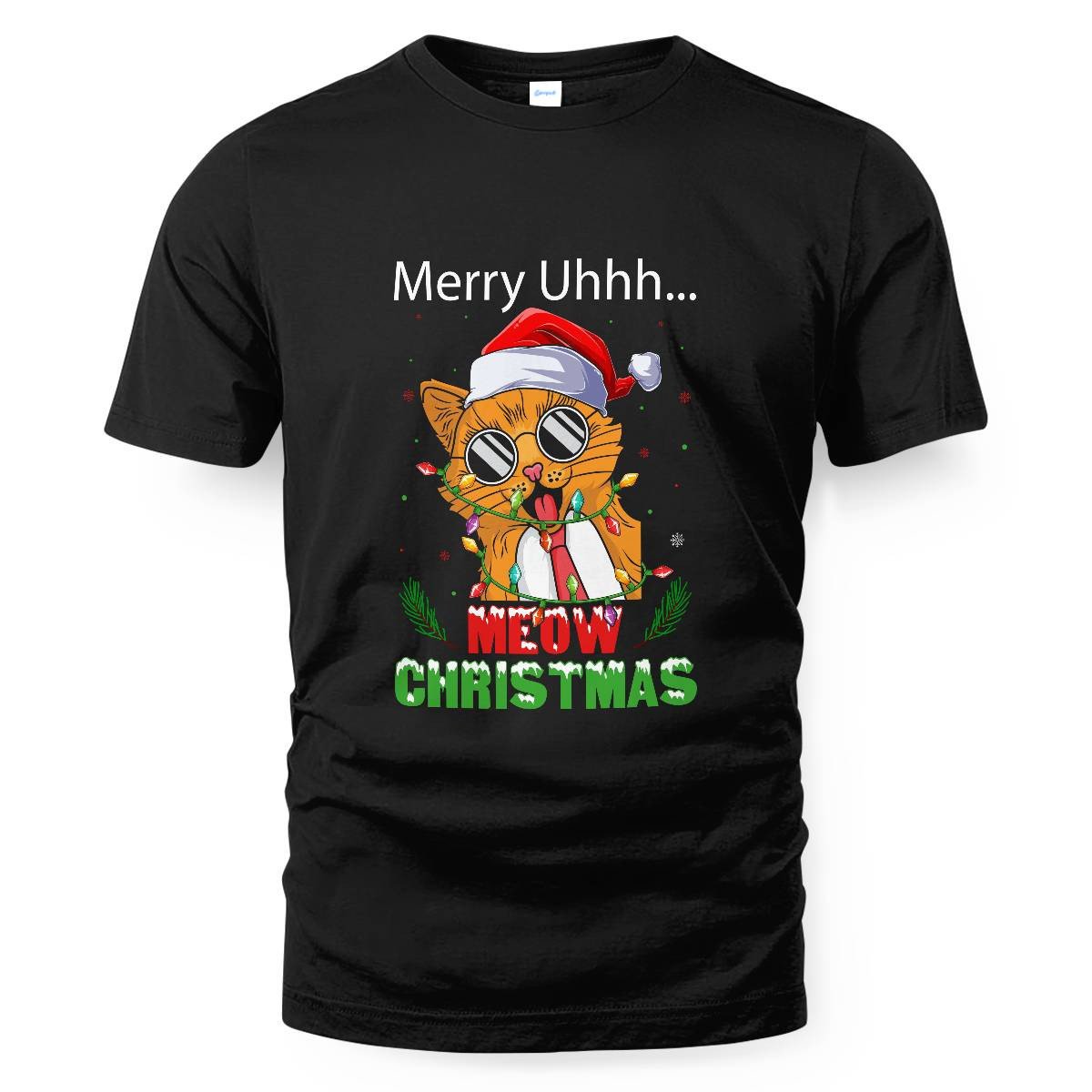 Merry Meow Christmas T-shirt