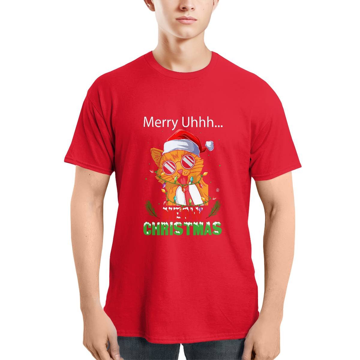Merry Meow Christmas T-shirt