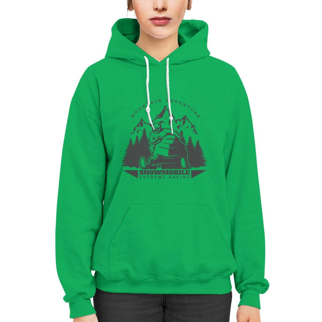 Mountain Adventure Snowmobile Extreme Racing Hoodie