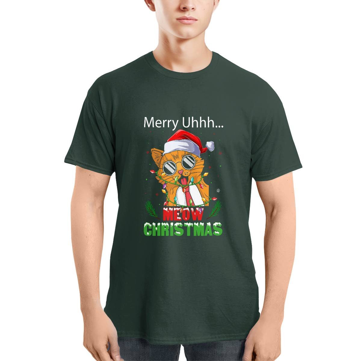 Merry Meow Christmas T-shirt