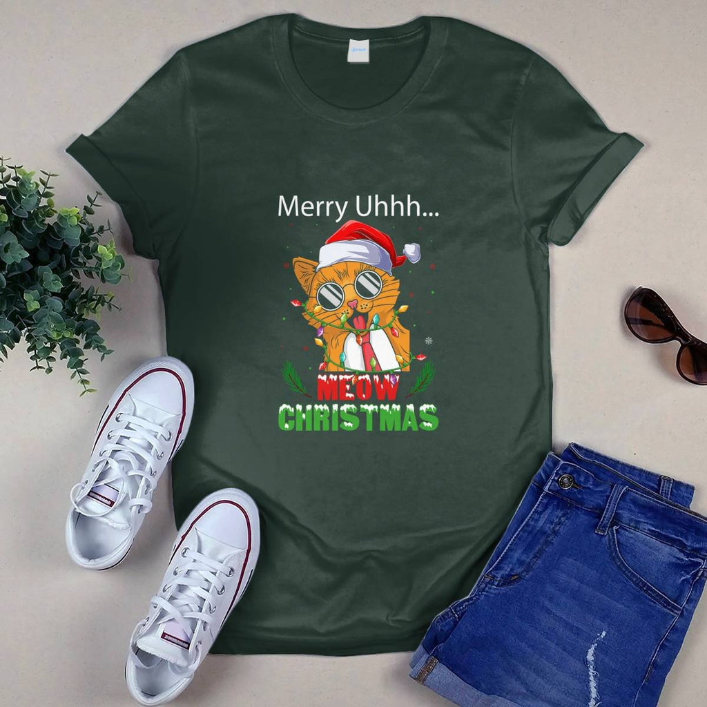 Merry Meow Christmas T-shirt