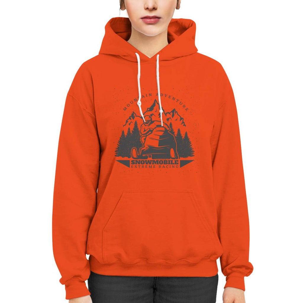 Mountain Adventure Snowmobile Extreme Racing Hoodie
