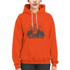 Mountain Adventure Snowmobile Extreme Racing Hoodie