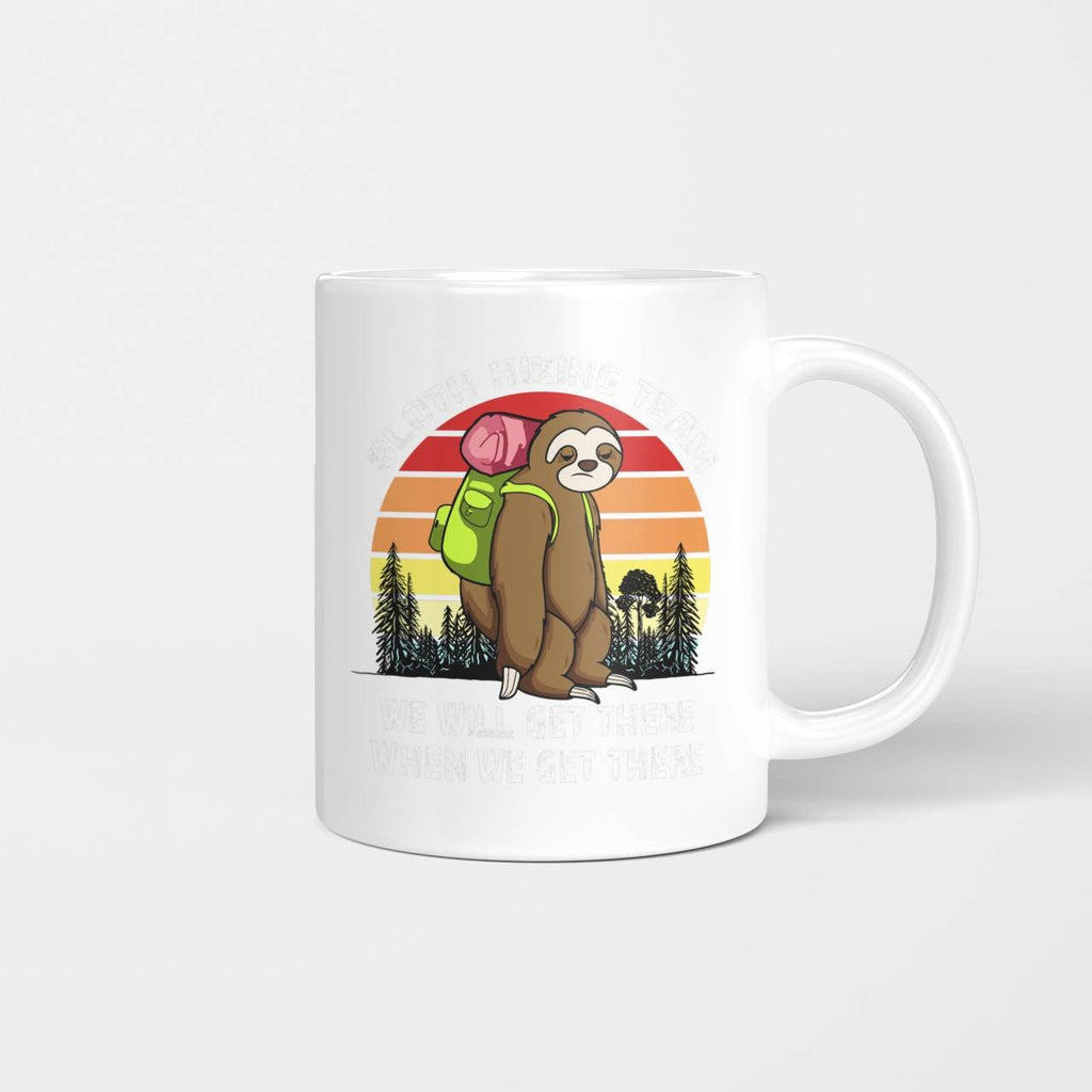Sloth Hiking Team Mug