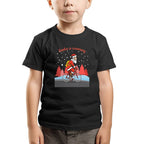 Santa Is Comming - Bicycle Kids T-shirt