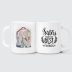 Girl Hands Love - Sisters Make The Best Friends Mug
