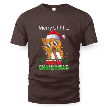 Merry Meow Christmas T-shirt