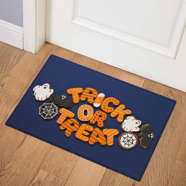 SALE Trick Or Treat Cooke Door Mat