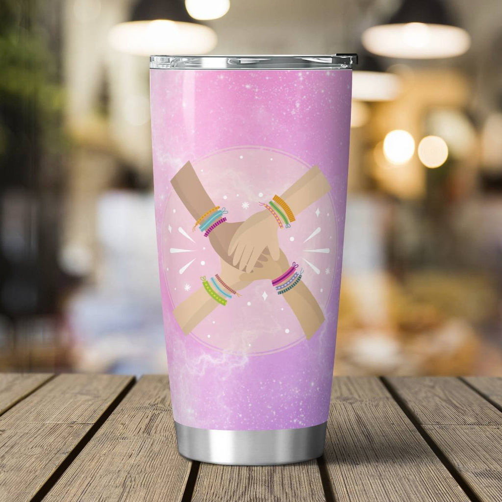 Friends Become Our Chosen Family Tumbler