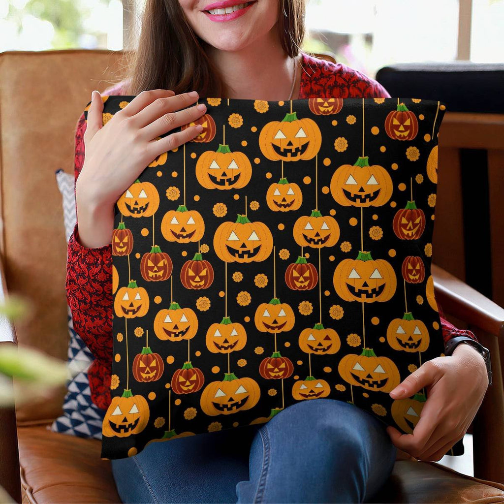 Halloween Patterns Pillow