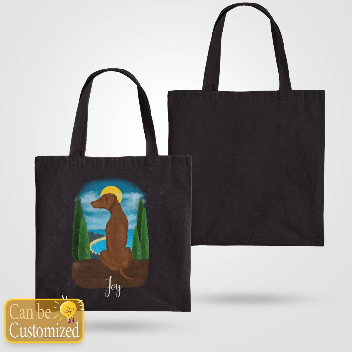 Personalize for 1 dog Tote