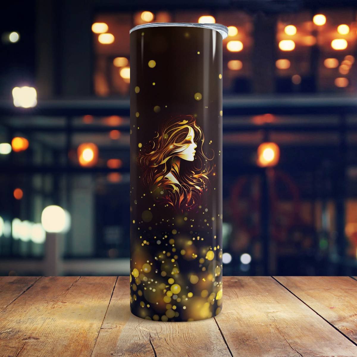 Girl Gold - Little Sister Skinny Tumbler