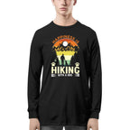 HappinessIs Hiking With A Dog Long Sleeve Tee