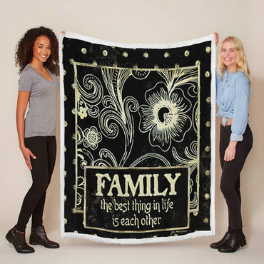 Family - The Best Thing In Life Is Each Other Blanket