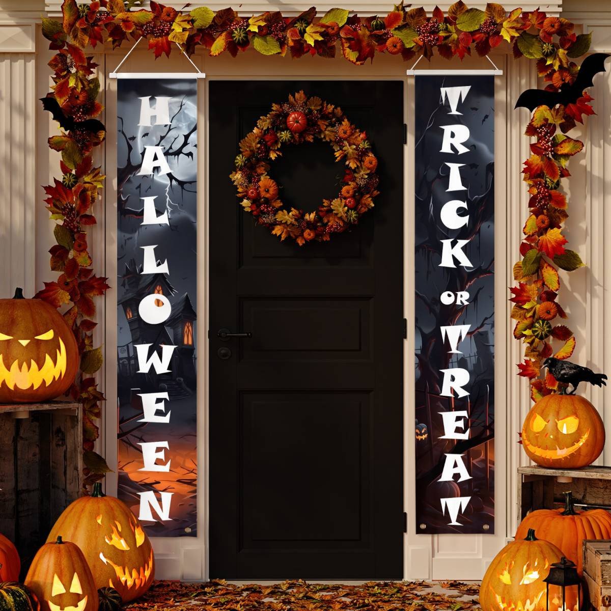 Halloween - Trick Or Treat Porch Banner