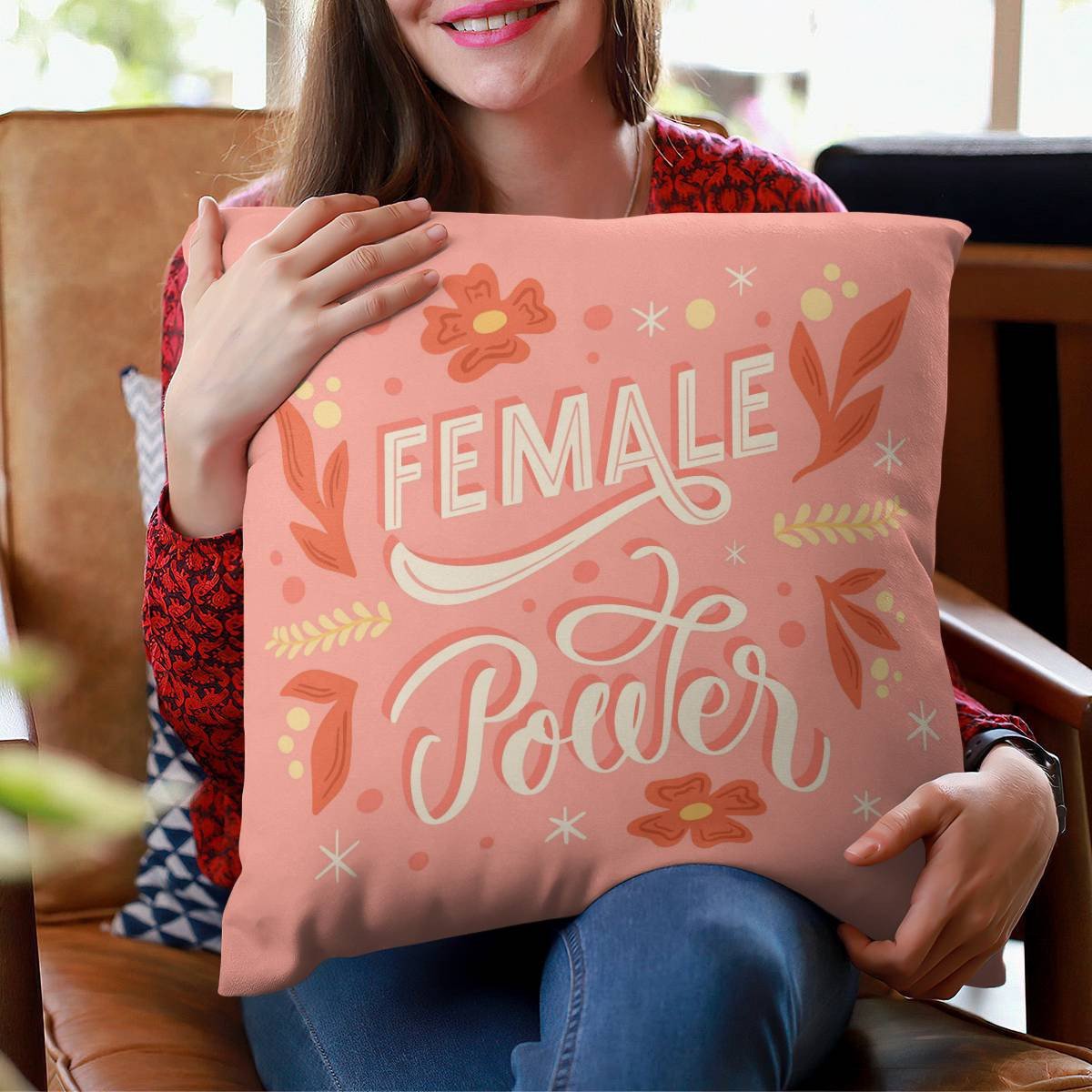 Female Power Pillow