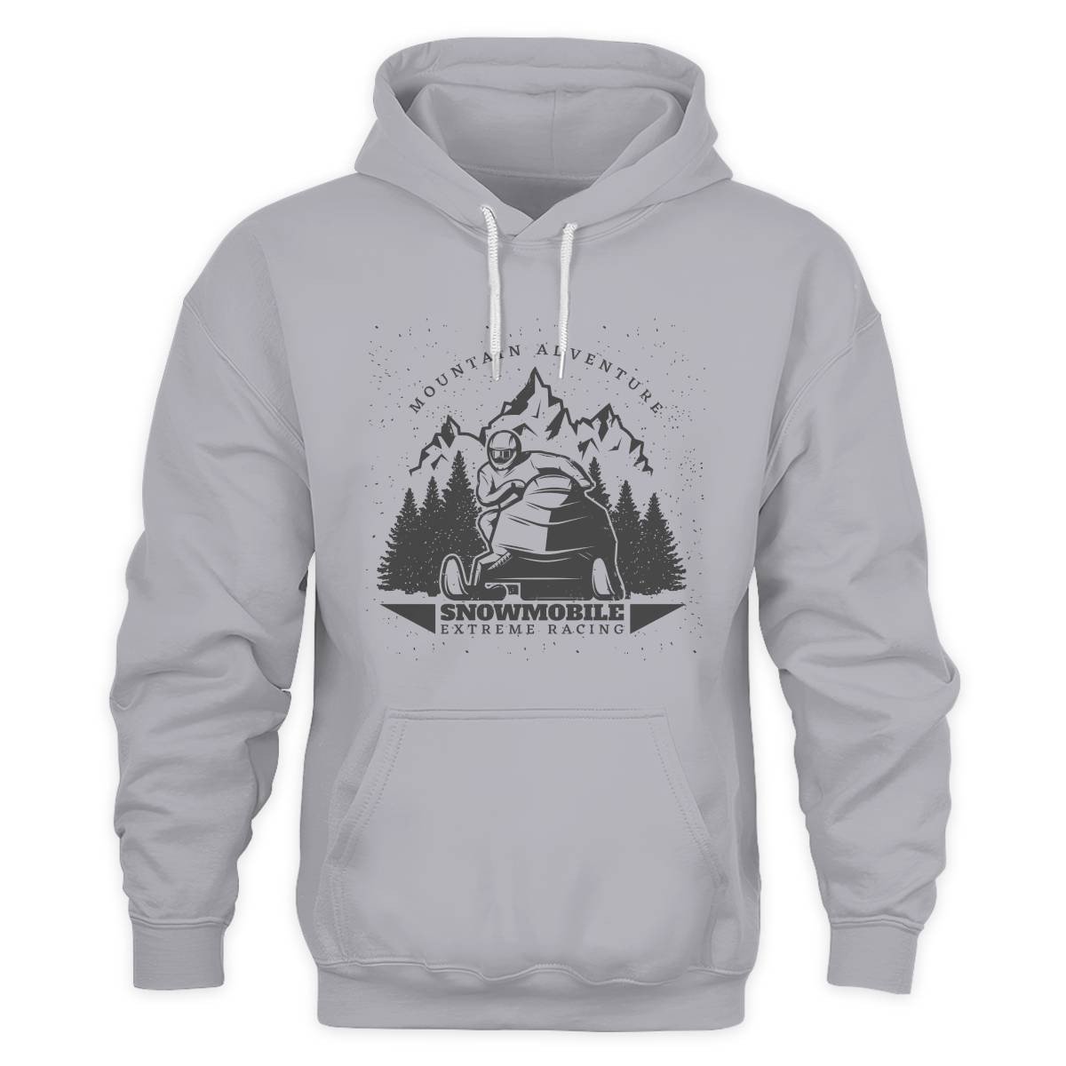 Mountain Adventure Snowmobile Extreme Racing Hoodie