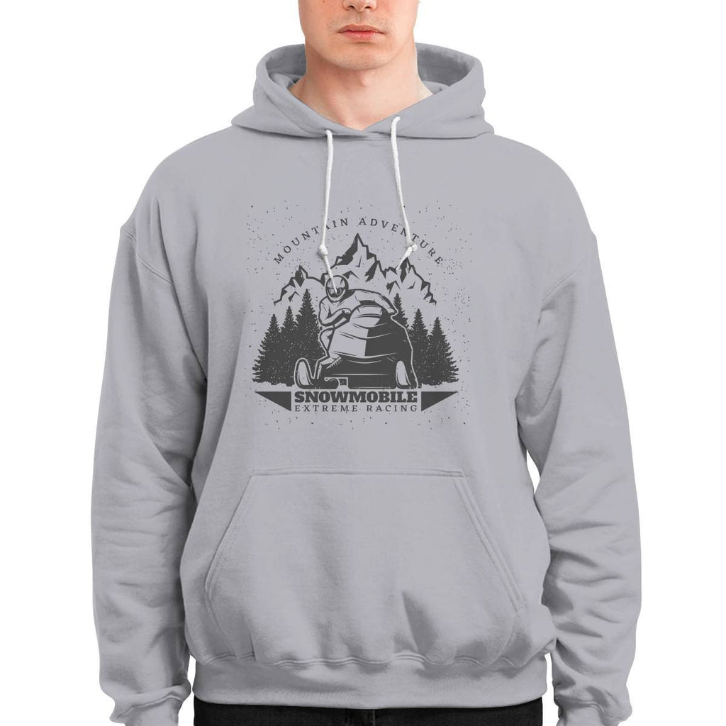 Mountain Adventure Snowmobile Extreme Racing Hoodie