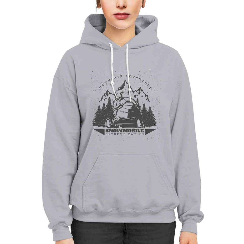 Mountain Adventure Snowmobile Extreme Racing Hoodie