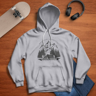 Mountain Adventure Snowmobile Extreme Racing Hoodie