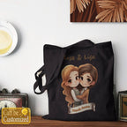 Friends Forever with Names Tote Bag